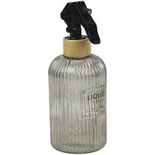 بطری محلول‌پاش دستی برند LIQUID با نازل قابل تنظیم، مناسب برای پاشش مواد شوینده، ضدعفونی‌کننده، آب و خوشبوکننده